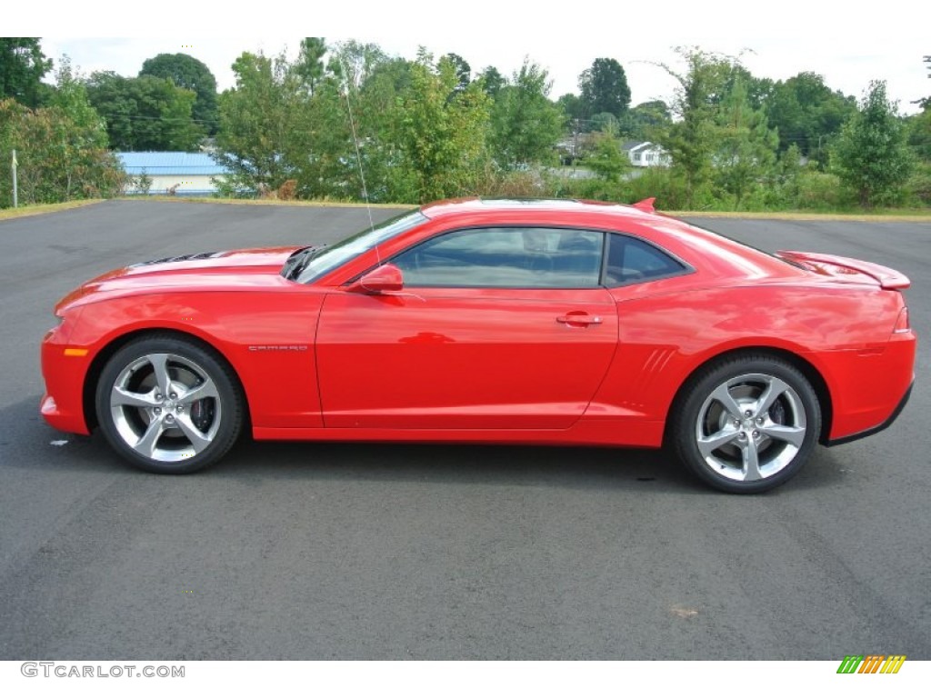 Red Hot 2014 Chevrolet Camaro SS Coupe Exterior Photo #86062710
