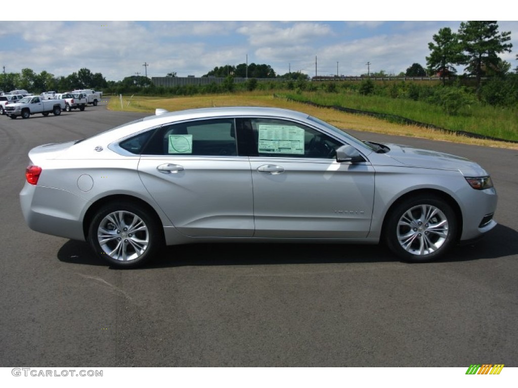 2014 Impala LT - Silver Ice Metallic / Jet Black photo #6