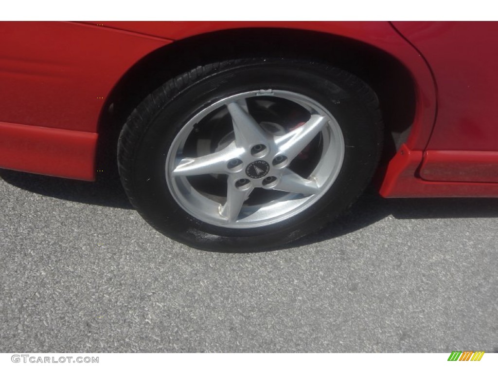 1999 Grand Prix GT Sedan - Bright Red / Graphite photo #44