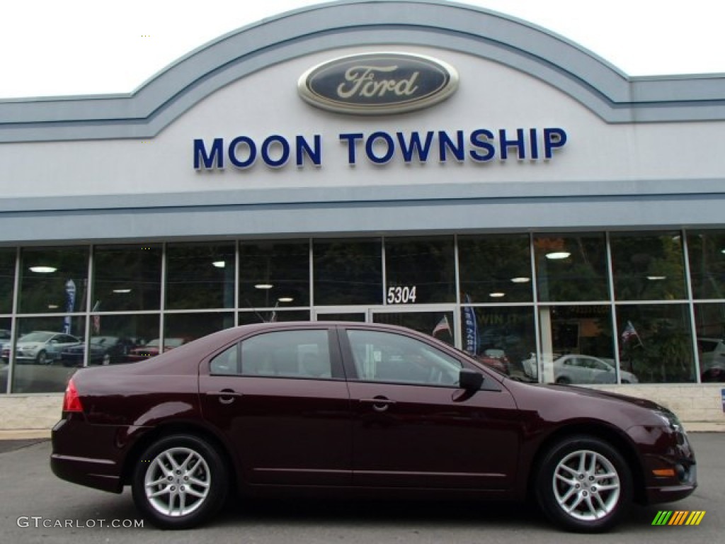 2012 Fusion S - Cinnamon Metallic / Medium Light Stone photo #1