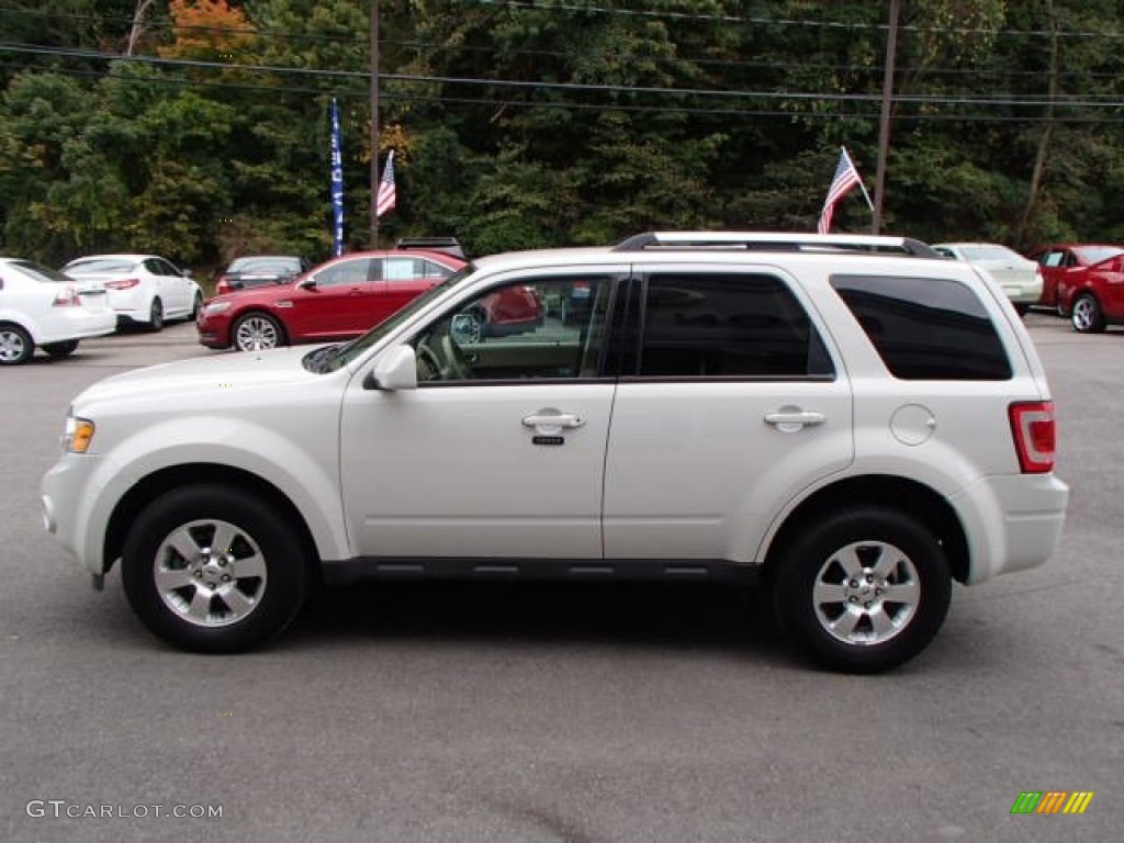 2012 Escape Limited 4WD - White Suede / Camel photo #5