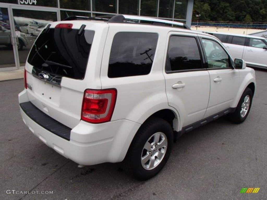 2012 Escape Limited 4WD - White Suede / Camel photo #8