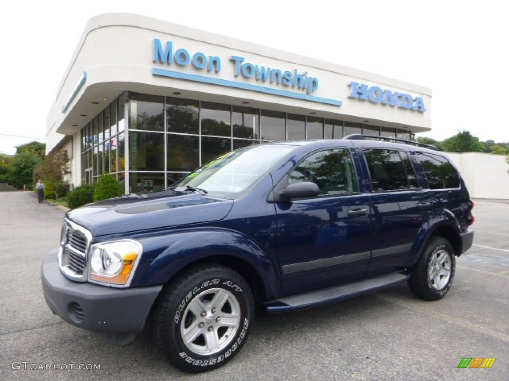 2006 Durango SXT 4x4 - Patriot Blue Pearl / Dark Slate Gray/Light Slate Gray photo #1