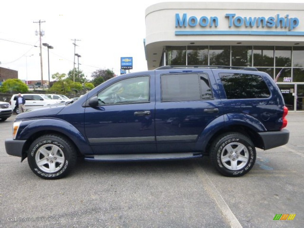 2006 Durango SXT 4x4 - Patriot Blue Pearl / Dark Slate Gray/Light Slate Gray photo #2