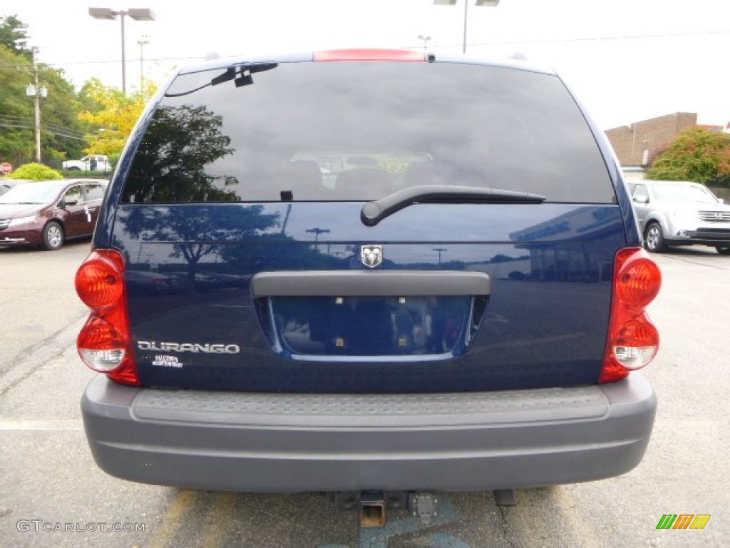 2006 Durango SXT 4x4 - Patriot Blue Pearl / Dark Slate Gray/Light Slate Gray photo #4