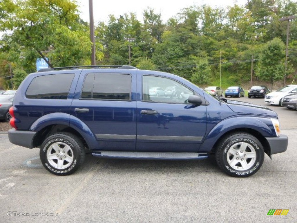 2006 Durango SXT 4x4 - Patriot Blue Pearl / Dark Slate Gray/Light Slate Gray photo #6
