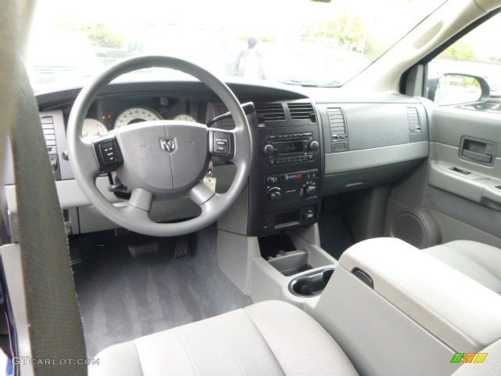2006 Durango SXT 4x4 - Patriot Blue Pearl / Dark Slate Gray/Light Slate Gray photo #17