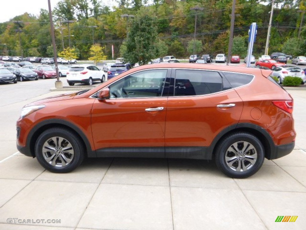 Canyon Copper 2013 Hyundai Santa Fe Sport AWD Exterior Photo #86066526