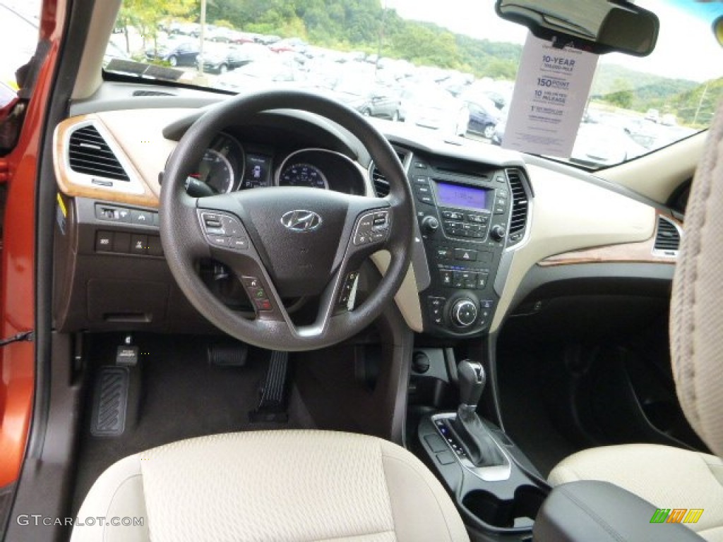 Beige Interior 2013 Hyundai Santa Fe Sport AWD Photo #86066622