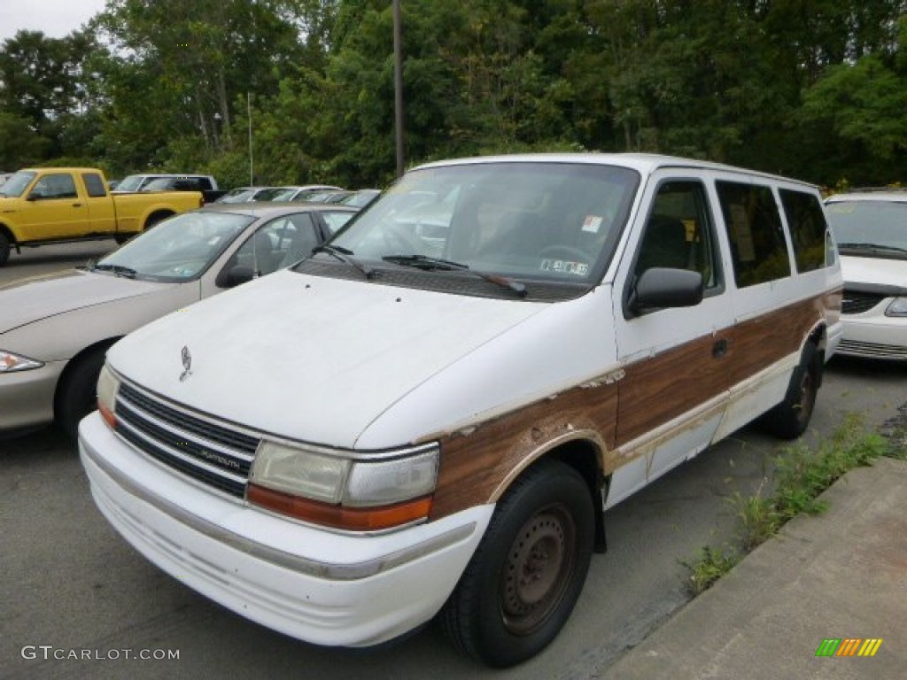 1993 Grand Voyager SE - Bright White / Gray photo #1
