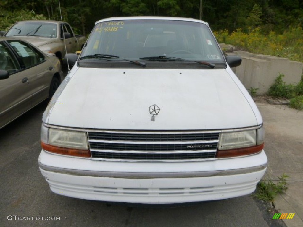 1993 Grand Voyager SE - Bright White / Gray photo #5