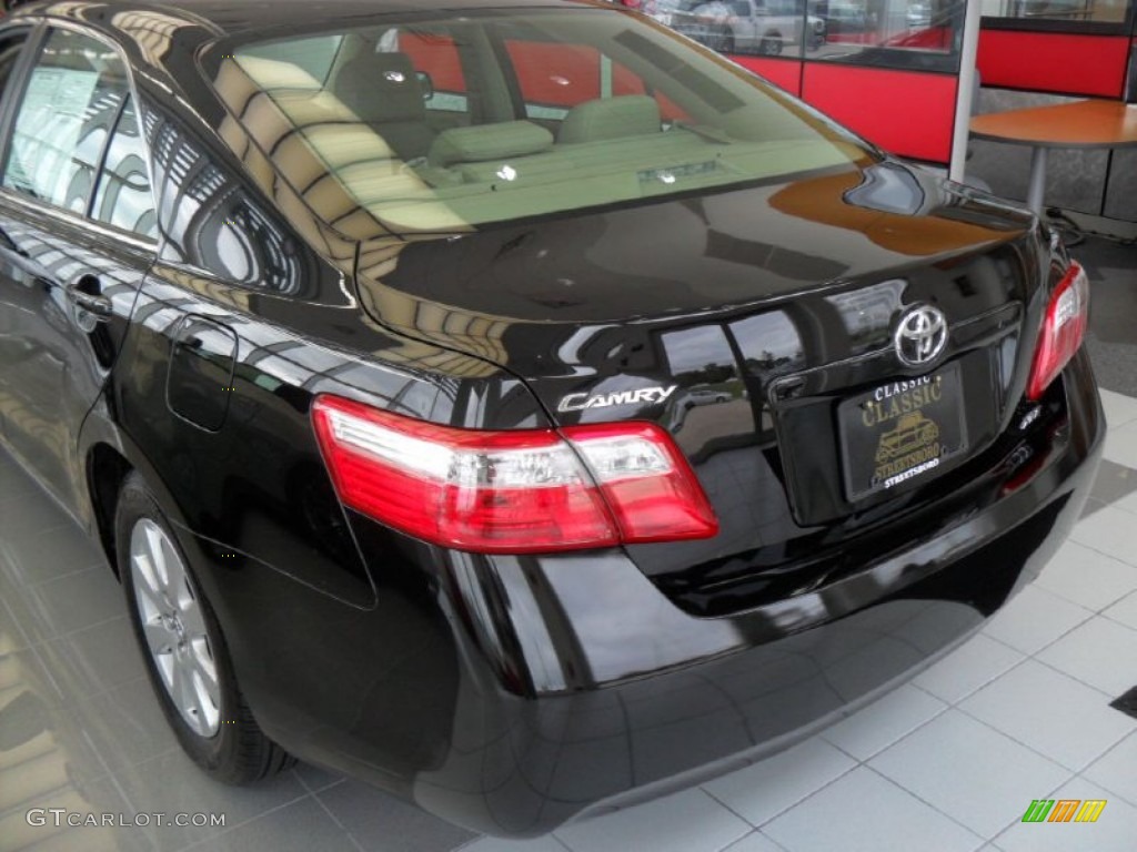 2007 Camry XLE - Black / Ash photo #4