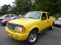 2001 Chrome Yellow Ford Ranger Edge SuperCab 4x4 #86037067