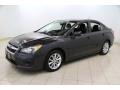 2012 Dark Gray Metallic Subaru Impreza 2.0i Premium 4 Door  photo #3