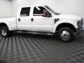 2008 Oxford White Ford F350 Super Duty XL Crew Cab 4x4 Dually  photo #3