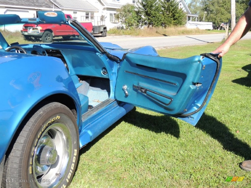 1968 Corvette Convertible - LeMans Blue / Medium Blue photo #3