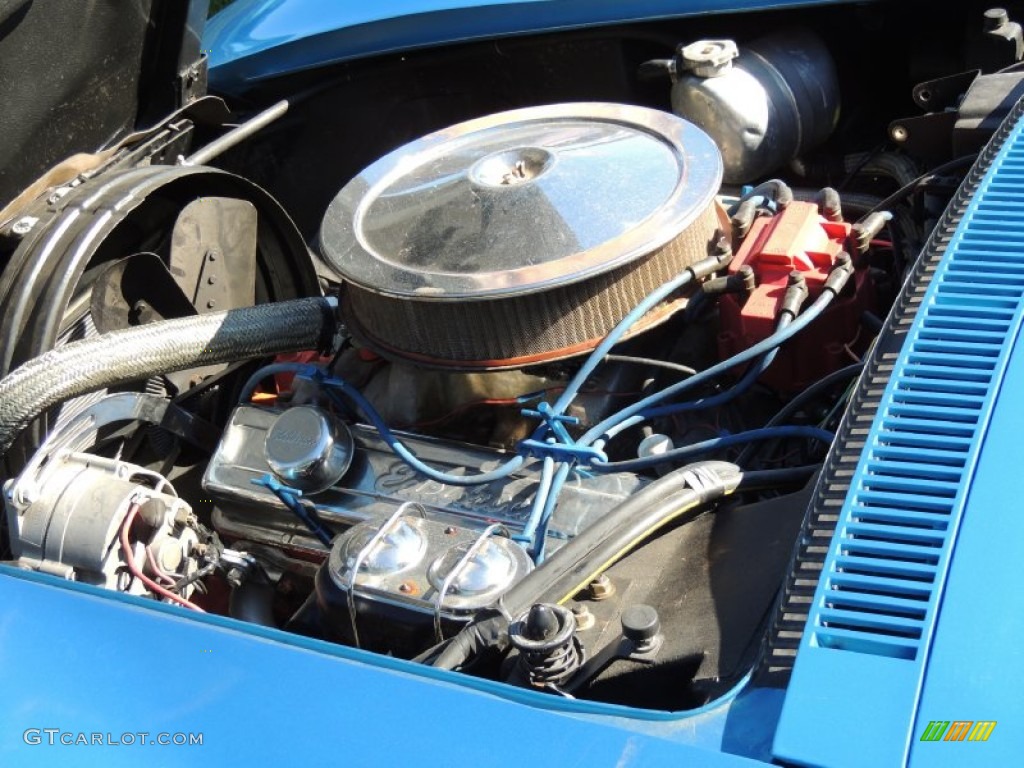 1968 Corvette Convertible - LeMans Blue / Medium Blue photo #4