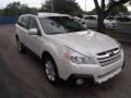 2014 Satin White Pearl Subaru Outback 2.5i Limited  photo #1