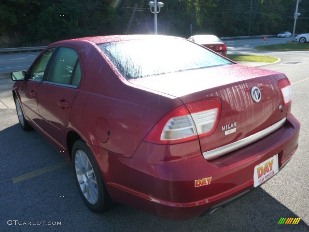 2006 Milan V6 Premier - Vivid Red Metallic / Camel photo #5