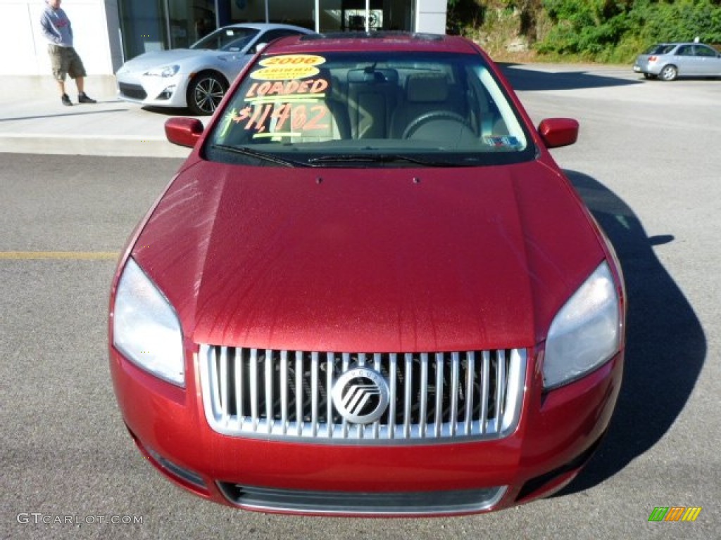 2006 Milan V6 Premier - Vivid Red Metallic / Camel photo #8