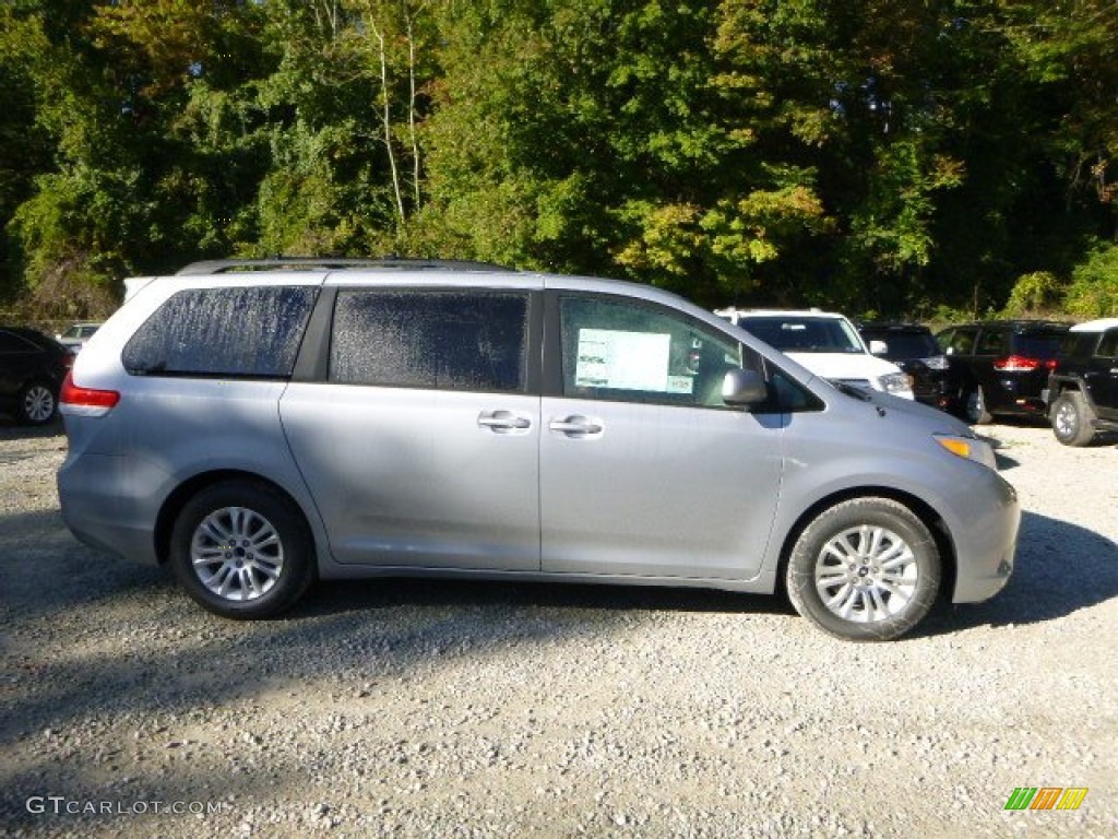 2014 Sienna XLE - Silver Sky Metallic / Light Gray photo #2