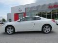 2013 Pearl White Nissan Altima 2.5 S Coupe  photo #2