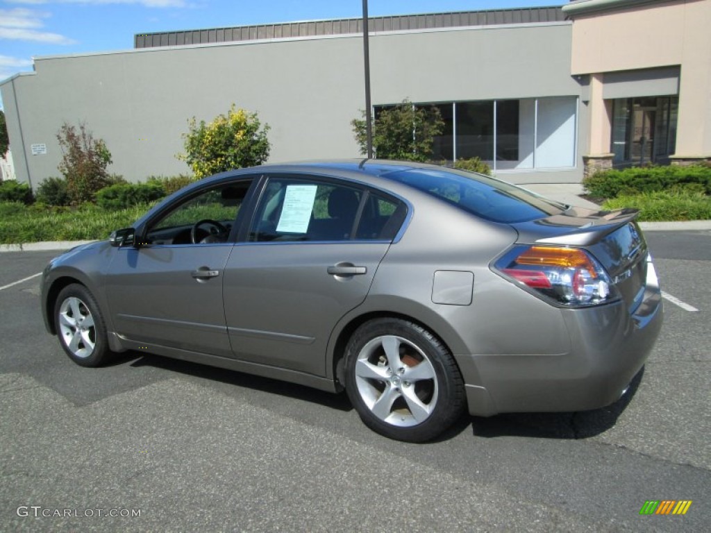 2007 Altima 3.5 SE - Pebble Beach Metallic / Charcoal photo #4