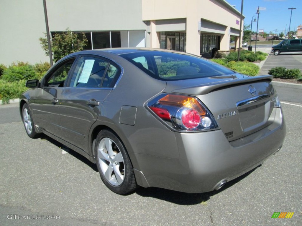 2007 Altima 3.5 SE - Pebble Beach Metallic / Charcoal photo #5