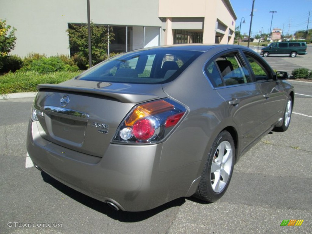 2007 Altima 3.5 SE - Pebble Beach Metallic / Charcoal photo #7