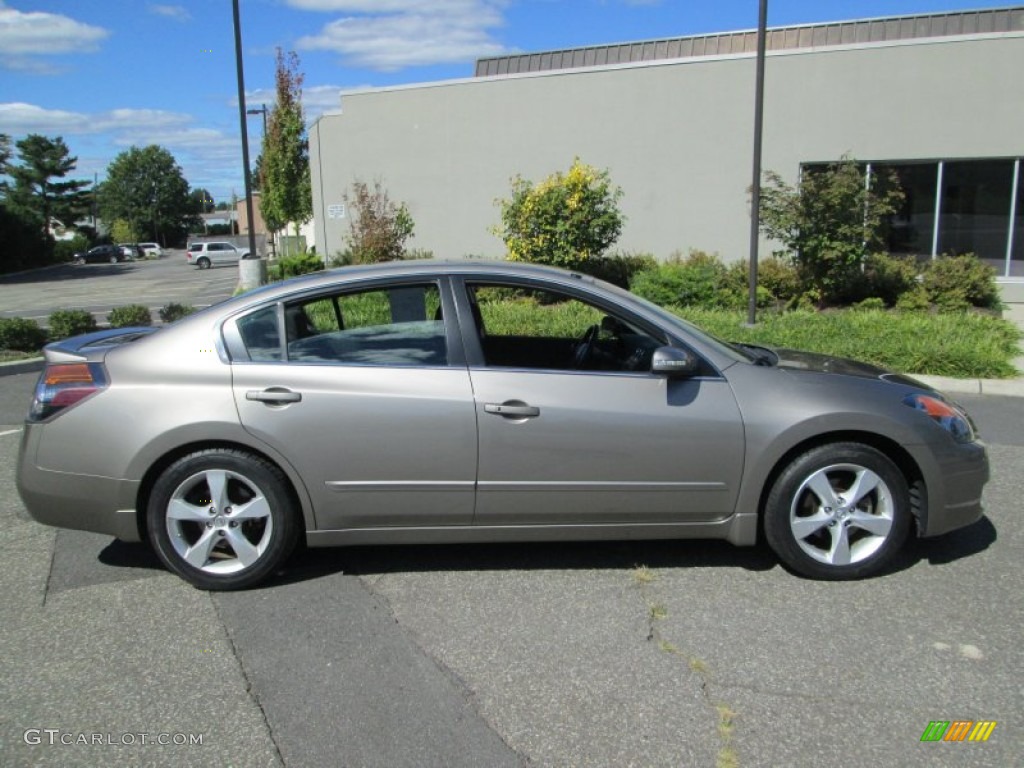 2007 Altima 3.5 SE - Pebble Beach Metallic / Charcoal photo #9