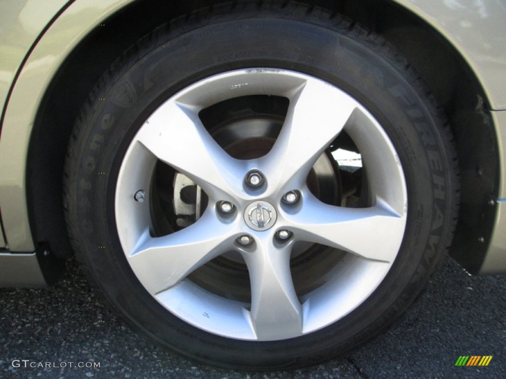 2007 Altima 3.5 SE - Pebble Beach Metallic / Charcoal photo #28