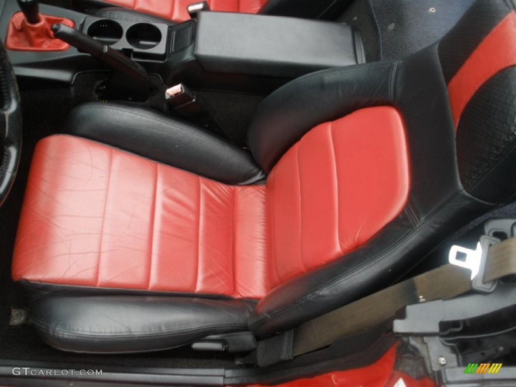 1990 MX-5 Miata Roadster - Classic Red / Black photo #5