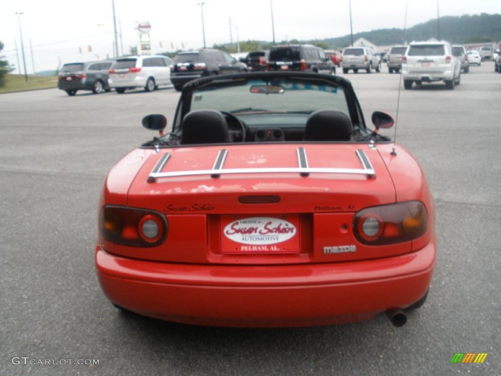 1990 MX-5 Miata Roadster - Classic Red / Black photo #10