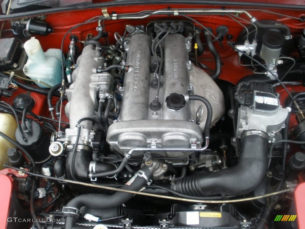 1990 MX-5 Miata Roadster - Classic Red / Black photo #16