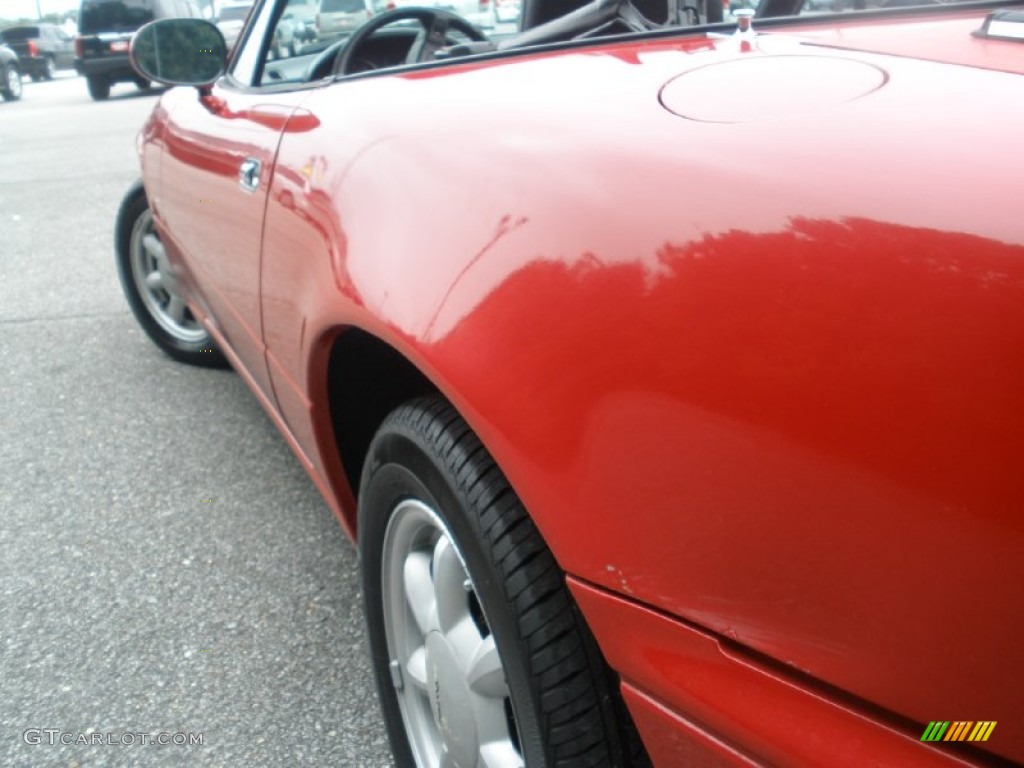 1990 MX-5 Miata Roadster - Classic Red / Black photo #18