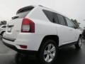 2014 Bright White Jeep Compass Latitude  photo #3