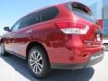 2013 Cayenne Red Nissan Pathfinder SV  photo #3