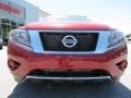 2013 Cayenne Red Nissan Pathfinder SV  photo #8