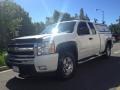 Summit White 2010 Chevrolet Silverado 1500 LT Extended Cab 4x4