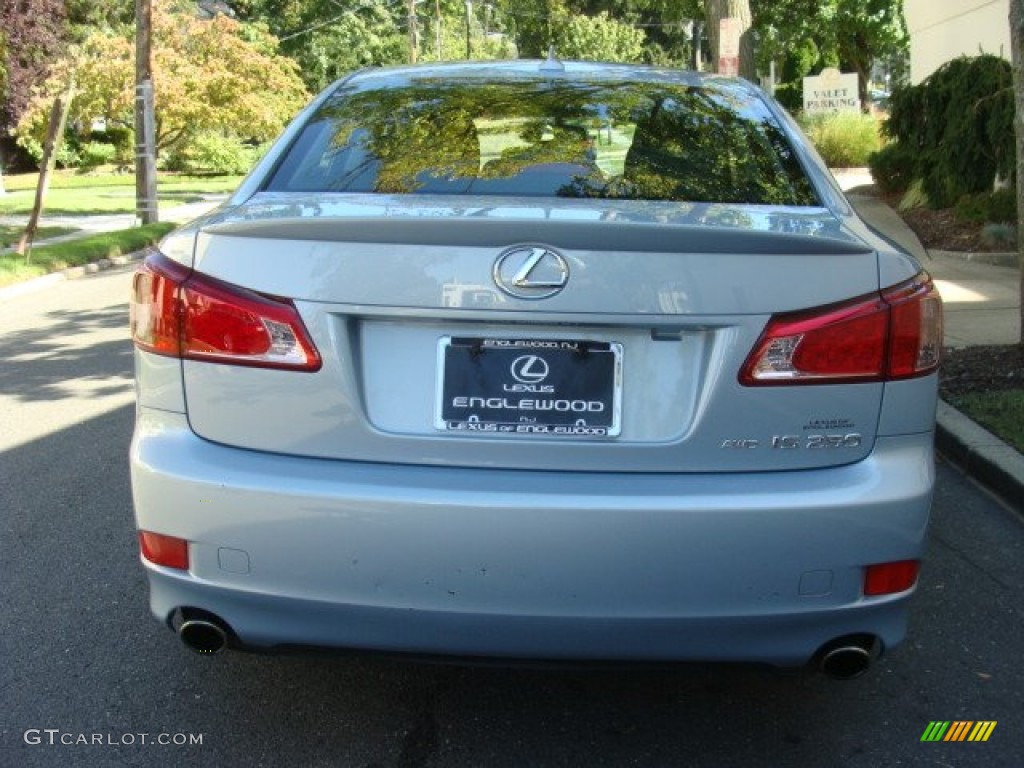 2012 IS 250 AWD - Cerulean Blue / Black photo #5