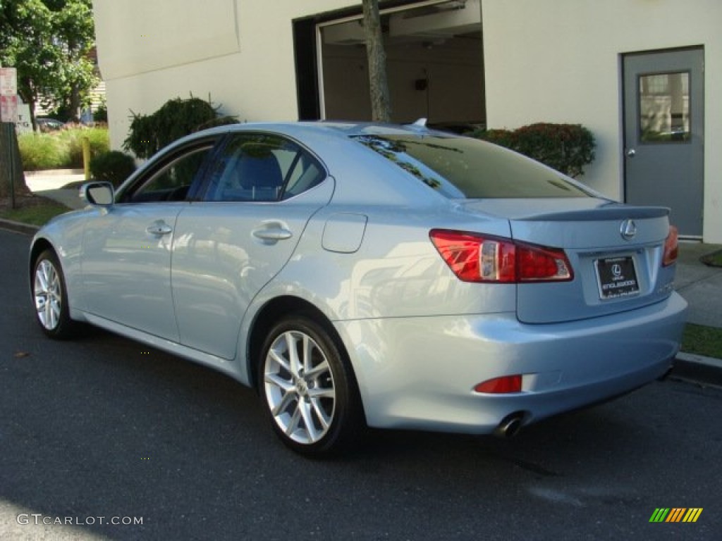2012 IS 250 AWD - Cerulean Blue / Black photo #6