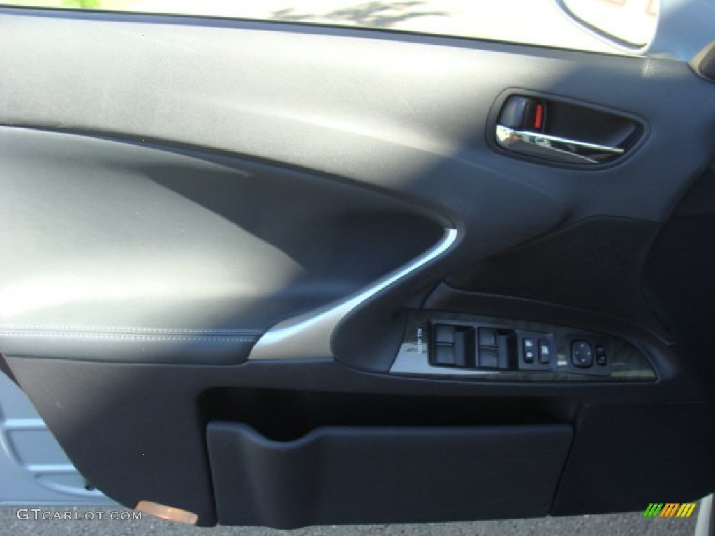 2012 IS 250 AWD - Cerulean Blue / Black photo #7