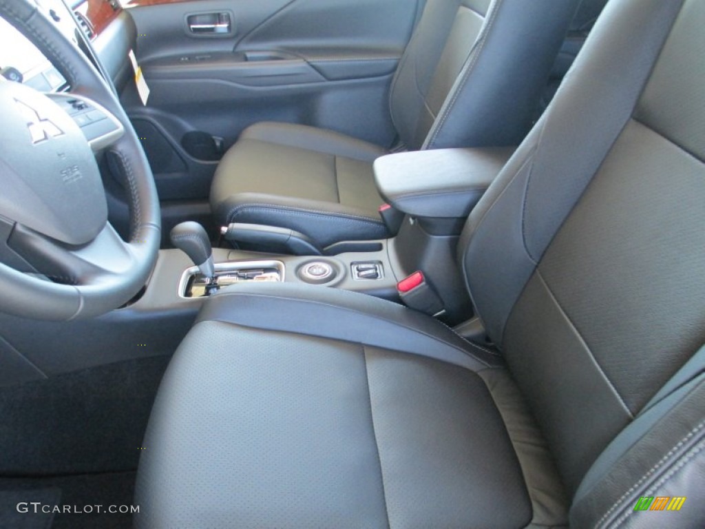 Black Interior 2014 Mitsubishi Outlander GT S-AWC Photo #86075305
