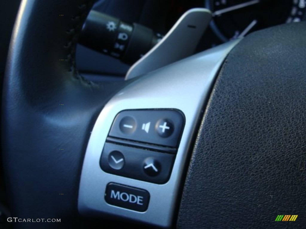 2012 IS 250 AWD - Cerulean Blue / Black photo #14