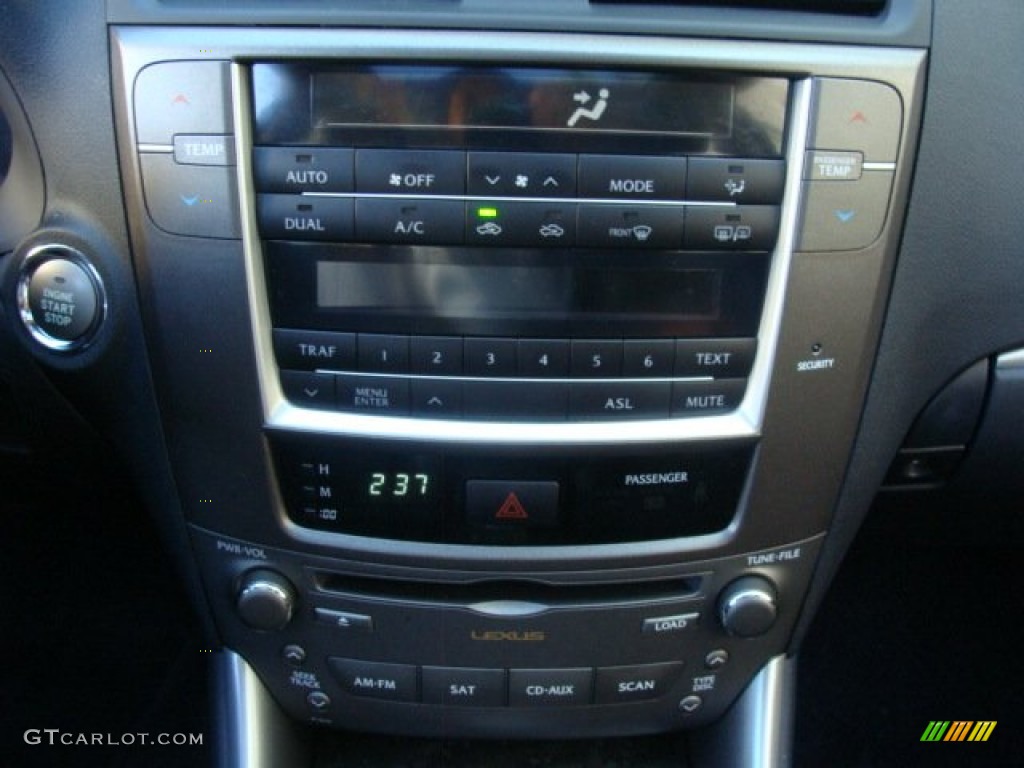 2012 IS 250 AWD - Cerulean Blue / Black photo #17