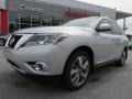 Brilliant Silver 2013 Nissan Pathfinder Platinum