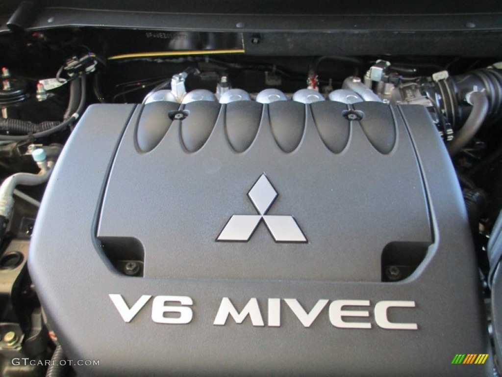 2014 Mitsubishi Outlander GT S-AWC 3.0 Liter SOHC 24-Valve MIVEC V6 Engine Photo #86075858