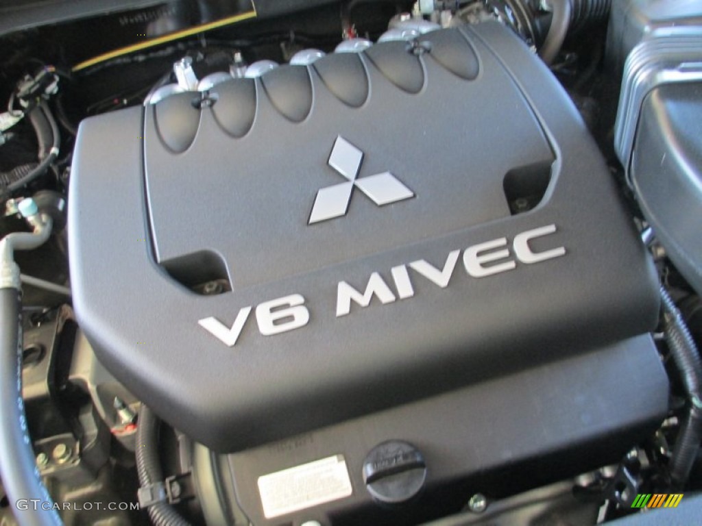 2014 Mitsubishi Outlander GT S-AWC 3.0 Liter SOHC 24-Valve MIVEC V6 Engine Photo #86075879