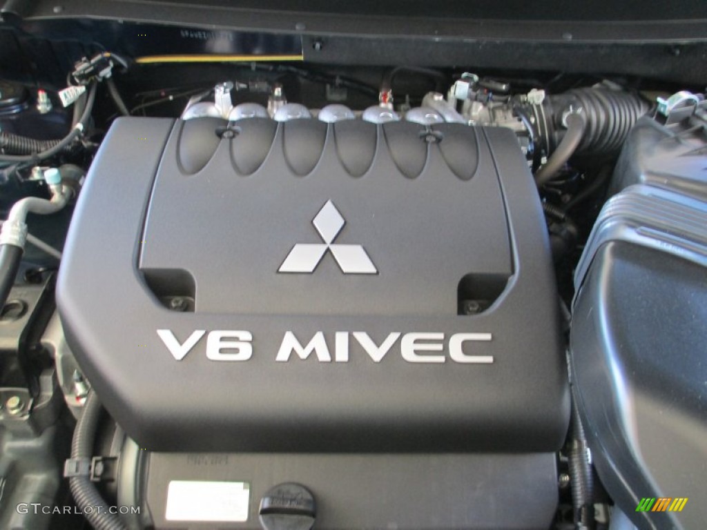 2014 Mitsubishi Outlander GT S-AWC 3.0 Liter SOHC 24-Valve MIVEC V6 Engine Photo #86076755