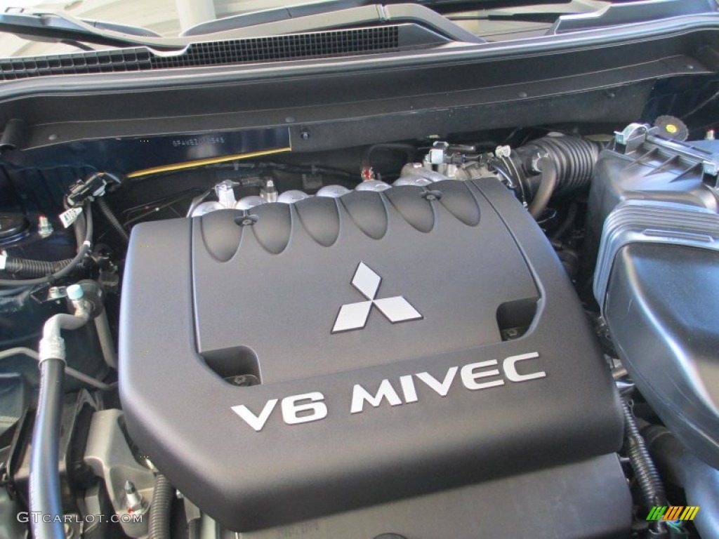 2014 Mitsubishi Outlander GT S-AWC 3.0 Liter SOHC 24-Valve MIVEC V6 Engine Photo #86076781
